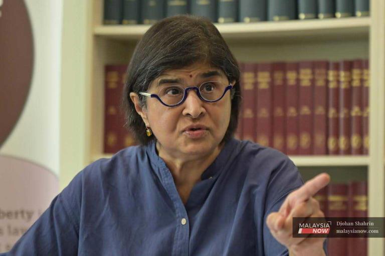 Has the cat got your tongue, Ambiga asks 'friends' in DAP