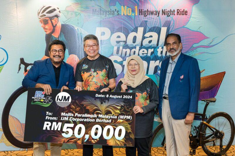 6,500 peserta gegar RHB LEKAS Highway Ride 2024