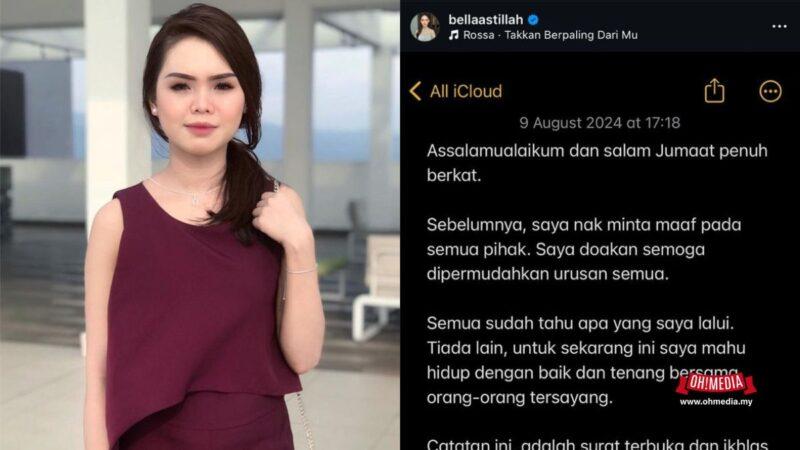 Bella Astillah Dah Tak Tahan Kena Sindir, Akhirnya Bersuara