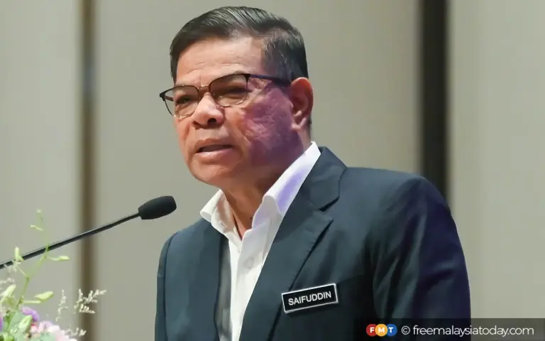 Saifuddin hits out at PN for kicking up a fuss over draft MoU