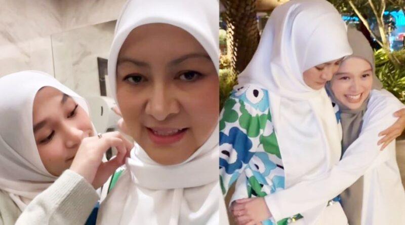 Kerinduan Abby Abadi Terubat, Terima Kejutan Istimewa Daripada Marissa Dania