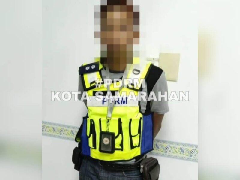 Pegawai rendah polis ditahan menyamar Inspektor