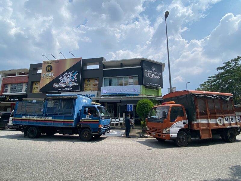 Enam premis GISBH di Seremban digempur, disita