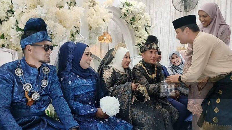 PRK Mahkota: Calon BN rai 7 pasangan pengantin