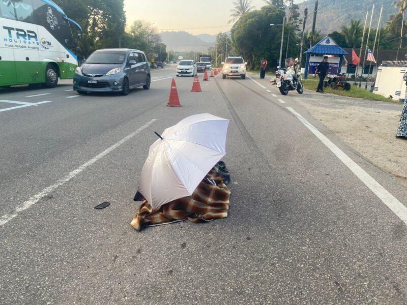 Ajal warga emas dirempuh kereta ketika pulang surau