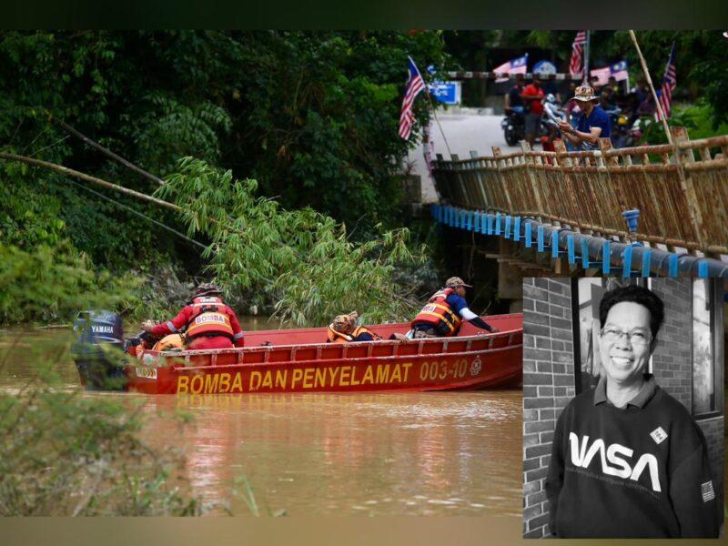 Tangan Sabari diikat, mulut ditutup sebelum dicampak ke Sungai Padang Terap