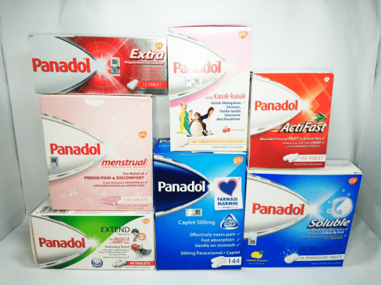 Ketahui Jenis & Kegunaan Panadol Yang Terdapat Di Pasaran Sebelum Korang Beli